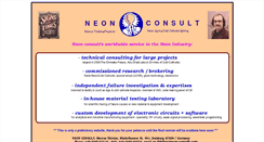 Desktop Screenshot of neon-consult.com